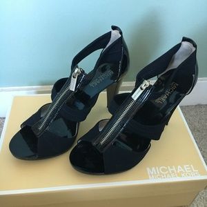 Michael Kors Zip Front Heels